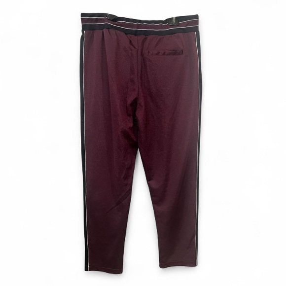THE KOOPLES Burgundy joggers XL soldout Technical material Elastic waist - Picture 5 of 12